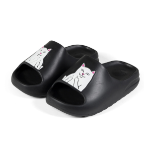 Тапочки Ripndip Lord Nermal Cloud Slide RNDNERMCSP (black)