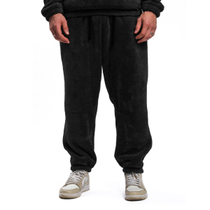 Штаны Hardlunch Fur Pants 8024000021 (черный)