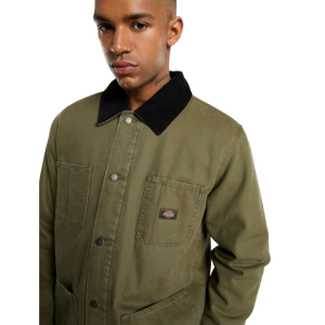 Куртка Dickies Chore Jacket Lined Canvas DK0A87O3MGR1 (military green)