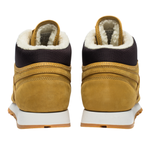Кроссовки Reebok Classic Leather Mid Sherpa V70679 (golden wheat-brown-white)