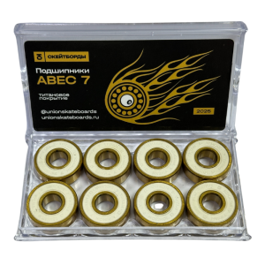 Подшипники Юнион Скейтборды Titanium Abec 7 un25-tit-bear (multi)