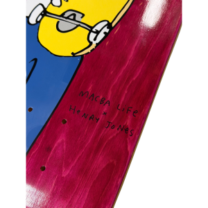 Дека Macbalife Henry Jones Series-Skate Wood MBL-01004 (bordo)