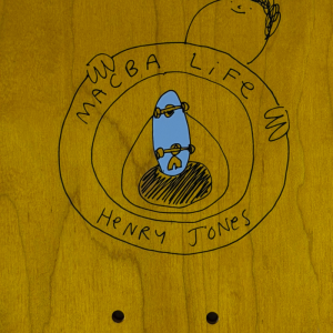 Дека Macbalife Henry Jones Series-Skate Wood MBL-01004 (bordo)