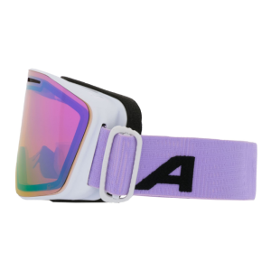 Маска Горнолыжная Alpina Nendaz Q-Lite A7291812 (white-lilac matt-q-lite lavender)