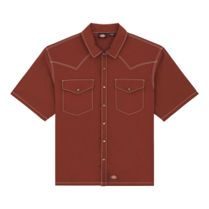 Рубашка Dickies River Ranch Work Shirt Ss DK0A4Z7MK471 (cappuccino)