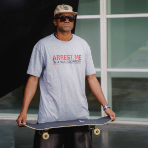 Футболка Macbalife TWS Logo Arrest Me MBL-220036 (heather gray)