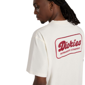 Футболка Dickies Lewistown Ss Tee DK0A4Z8ZC481 (egret)