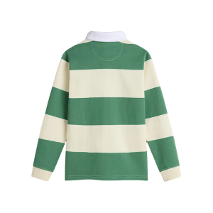 Поло Регби Детское Vans Ward Stripe Rugby Knit Shirt VN000MGJE4T (fairway-lemon icing)