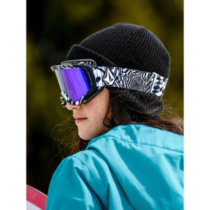 Маска Детская Горнолыжная Volcom Attunga Youth VG0923512 (op art-purple chrome)