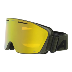 Маска Горнолыжная Alpina Nendaz Q-Lite A7291871 (olive matt-q-lite gold)