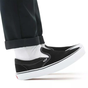 Кеды Vans Skate Slip-On VN0A5FCAY281 (black-white)