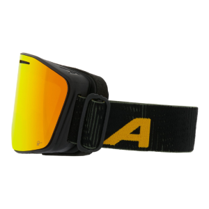 Маска Горнолыжная Alpina Nendaz Q-Lite A7291832 (black-yellow matt-q-lite red)