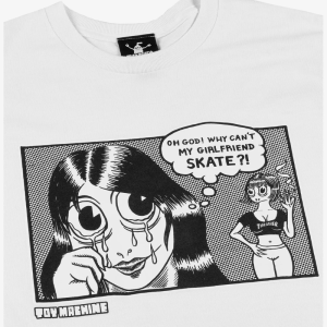 Футболка Thrasher X Toy Machine Girlfriend 311621-wht (white)