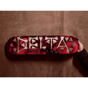 Дека Delta Script Triangle D-Light 24SUDR020115 (red)