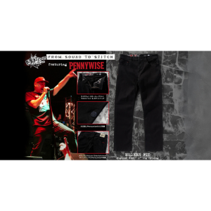 Джинсы Volcom V Ent Pennywise Denim A1932501- (black on black)