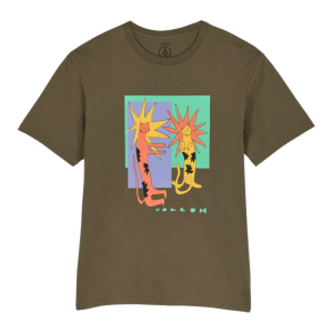 Футболка Volcom Longo Cats Bsc Sst A3532553- (sage leaf)