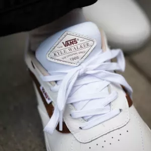 Кеды Vans Kyle Walker VN0A2Z3KYF9 (leather white-red)