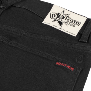 Джинсы Volcom V Ent Pennywise Denim A1932501- (black on black)