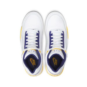 Кроссовки Nike Air Flight Legacy "Lakers" BQ4212-102 (white-purple-yellow)