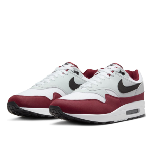 Кроссовки Nike Air Max 1 FD9082-106 (white-black-dark team red)
