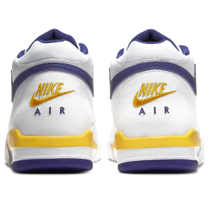 Кроссовки Nike Air Flight Legacy "Lakers" BQ4212-102 (white-purple-yellow)