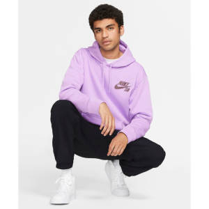 Худи Nike SB Icon Essential PO Hoodie CW7064-589 (violet star-dark wine)