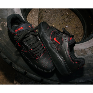 Кеды Nike SB Ishod PRM "Bred" DV5473-001 (black-university red-black)