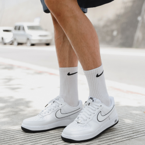 Кроссовки Nike Air Force 1 '07 DV0788-103 (white-white-black)