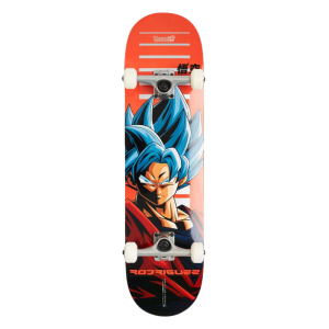 Скейтборд В Сборе Primitive Dragon Ball Super P-Rod Goku Ssg Complete PS21W0047 (red)