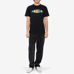 Футболка Ripndip Water Nerm & Flame Jerm Tee RNDWORLD2 (vintage black)