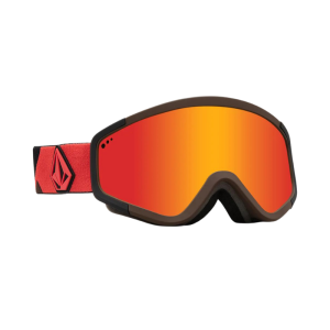 Маска Горнолыжная Volcom Attunga VG0823514 (orange-brown-red chrome)