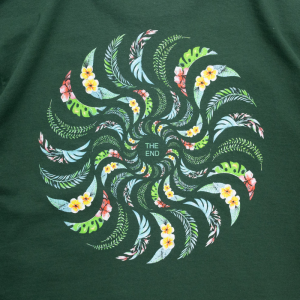 Футболка Spitfire Floral Classic Swirl sf26-florforest (forest)