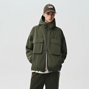 Ветровка 714Street C Windbreaker 421573dgrn (dark green)