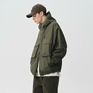 Ветровка 714Street C Windbreaker 421573dgrn (dark green)