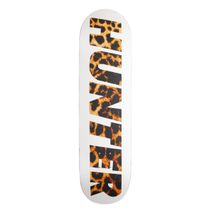 Дека Hunter Skateboards Leopard hun26-leo-wht (white)