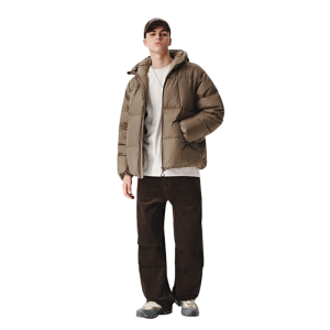 Пуховик 714Street Hooded Down Jacket 421777brw (brown)