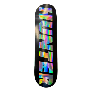 Дека Hunter Skateboards Chrome hun26-chr-blk (black-chrome)
