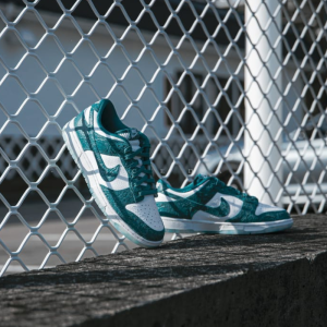 Кроссовки Женские Nike Dunk Low DV3029-100 (summit white-bright spurce)
