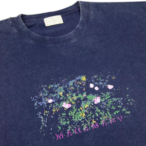 Футболка Magamaev Blossom mag26-bloteeblu (blue dyed)