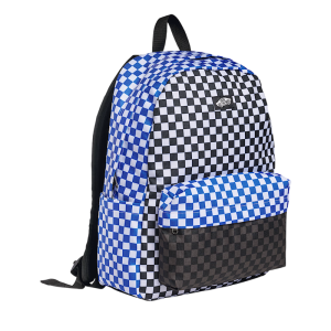 Рюкзак Vans Old Skool Check Backpack VN000H4W5RR (black-blue)