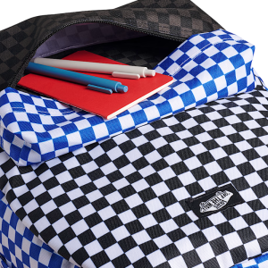 Рюкзак Vans Old Skool Check Backpack VN000H4W5RR (black-blue)