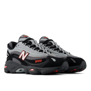 Кроссовки New Balance 1000 U10004HL (black-grey-neo flame)