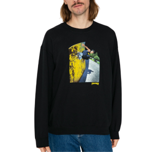 Толстовка Thrasher Mic-E Wallride Crew 312731 (black)