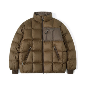 Пуховик Nothomme Contrast Color Down Jacket 23M012brn (brown)