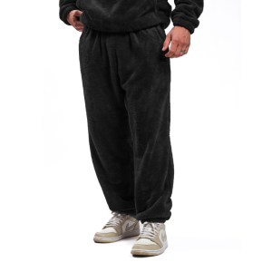 Штаны Hardlunch Fur Pants 8024000021 (черный)