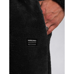 Штаны Hardlunch Fur Pants 8024000021 (черный)