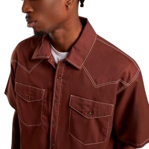 Рубашка Dickies River Ranch Work Shirt Ss DK0A4Z7MK471 (cappuccino)