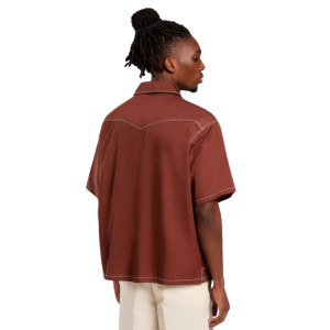 Рубашка Dickies River Ranch Work Shirt Ss DK0A4Z7MK471 (cappuccino)