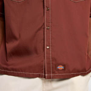 Рубашка Dickies River Ranch Work Shirt Ss DK0A4Z7MK471 (cappuccino)