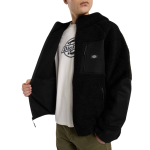 Куртка Dickies Central High Pile Hooded DK0A87NVBLK1 (black)